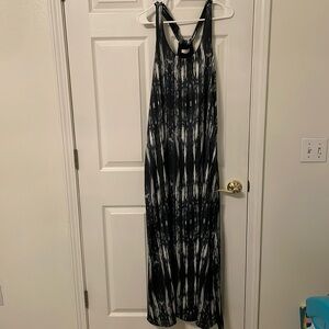 Mink pink maxi dress size medium